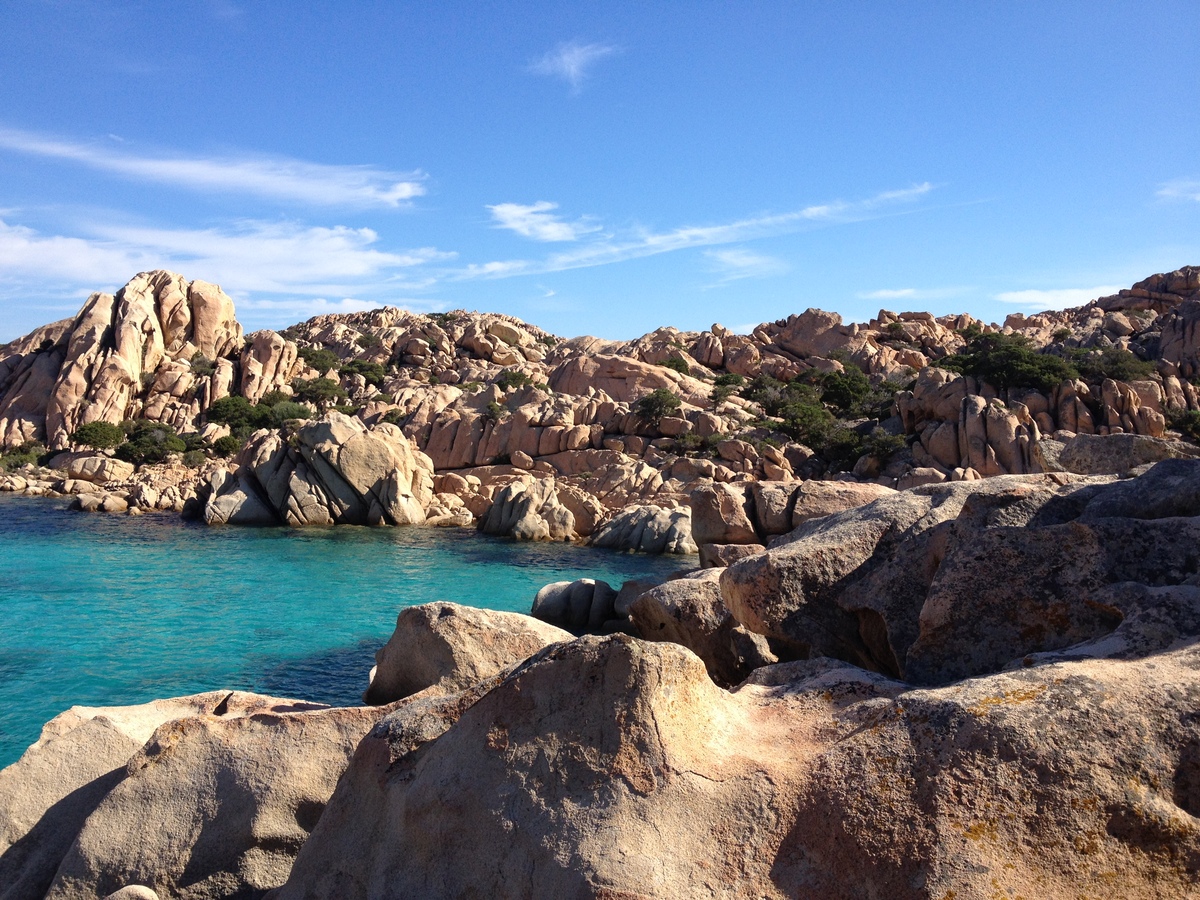 รูปถ่าย อิตาลี(Italy) อ่าวกาลาโกตีชโช(Cala Coticcio) 2012-09 10