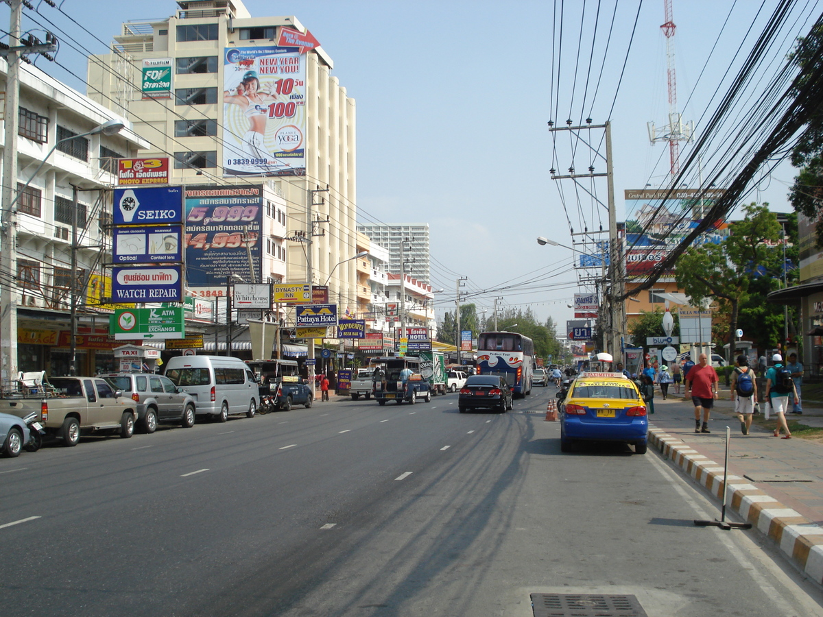 รูปถ่าย ไทย(Thailand) พัทยา(Pattaya) ถนนพัทยาสาย 2(Pattaya 2nd road) 2008-01 110