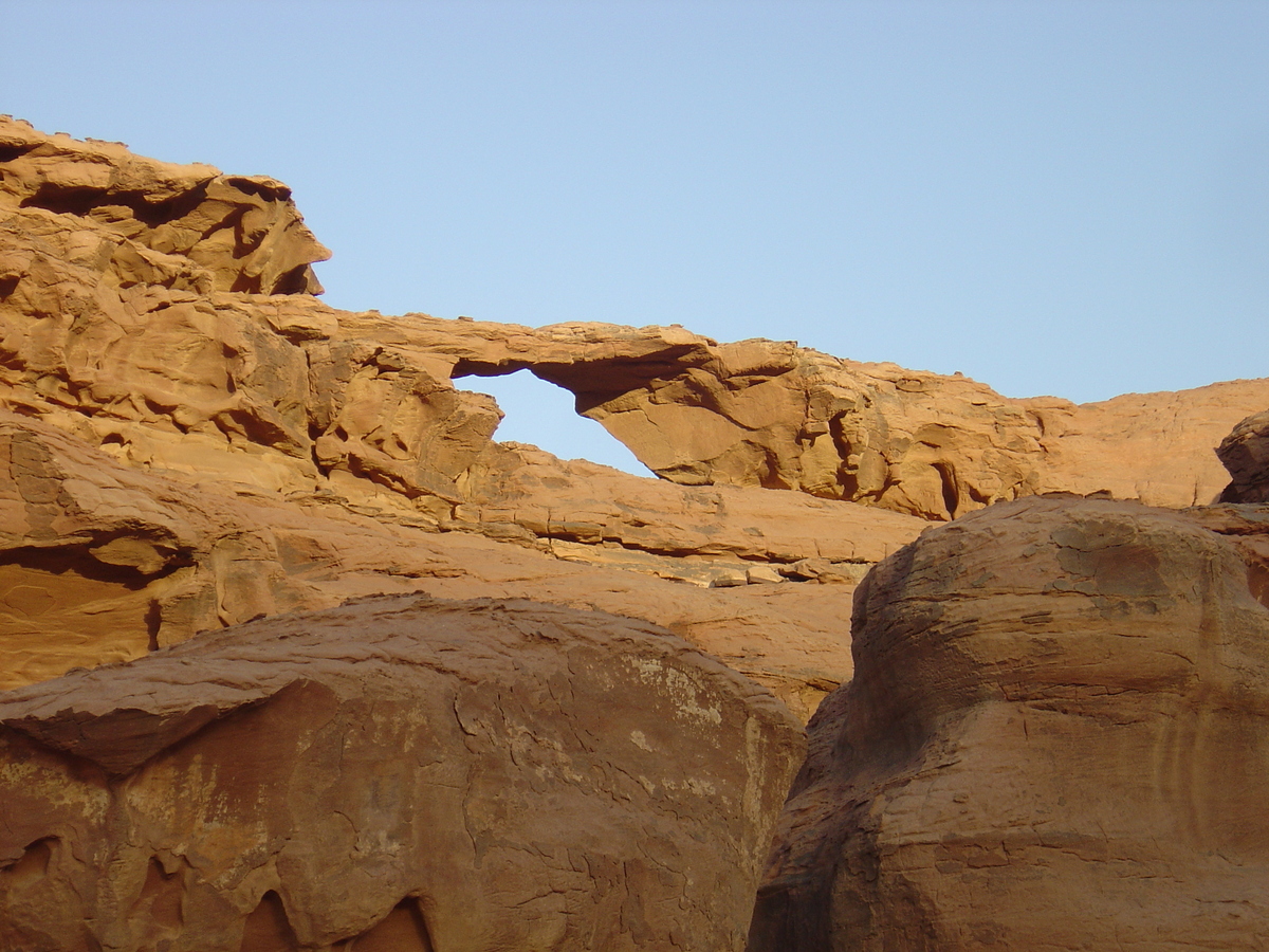 รูปถ่าย จอร์แดน(Jordan) ทะเลทรายวาดีรัม(Wadi Rum Desert) 2004-10 10
