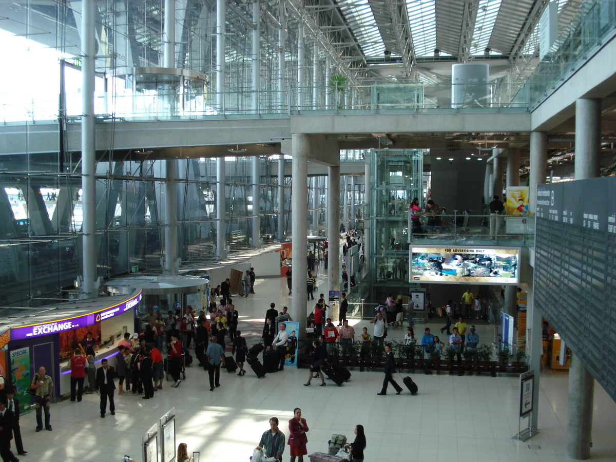 รูปถ่าย ไทย(Thailand) กรุงเทพมหานคร(Bangkok) ท่าอากาศยานสุวรรณภูมิ(Suvarnabhumi Airport) 2007-02 4