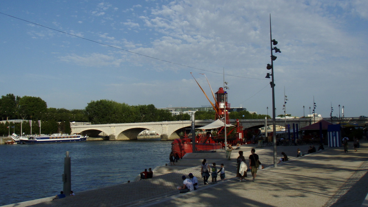รูปถ่าย ฝรั่งเศส(France) ปารีส(Paris) ปารีสพลาจ แบร์ซี(Paris Plage Bercy) 2007-08 6