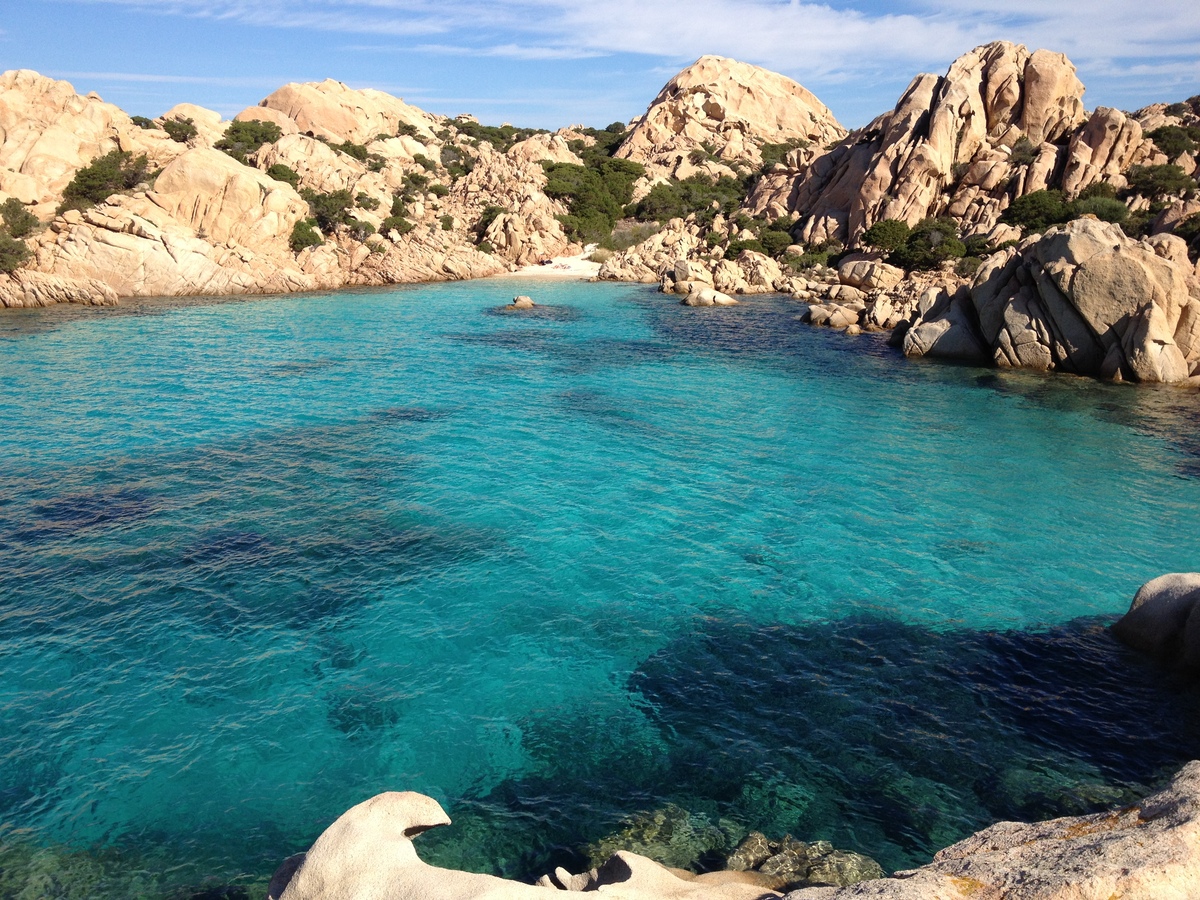 รูปถ่าย อิตาลี(Italy) อ่าวกาลาโกตีชโช(Cala Coticcio) 2012-09 122