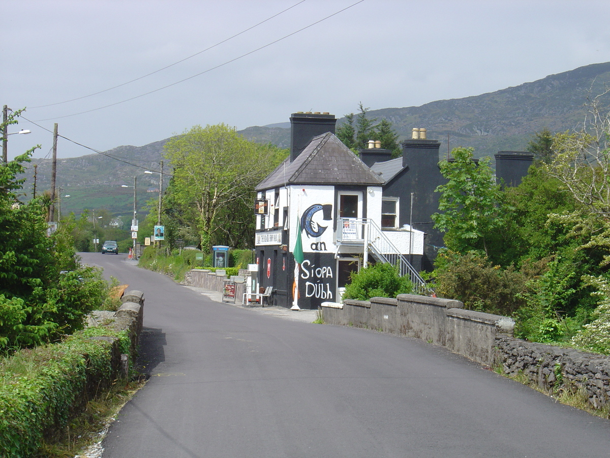 รูปถ่าย ไอร์แลนด์(Ireland) วงแหวนแห่งเคร์รี(Kerry Ring) ป้อมสเตก(Staigue Fort) 2004-05 11