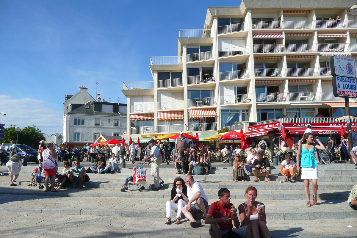 รูปถ่าย ฝรั่งเศส(France) คาบสมุทรกีเบอรง(Quiberon peninsula) กีเบอรง(Quiberon) 2008-07 53