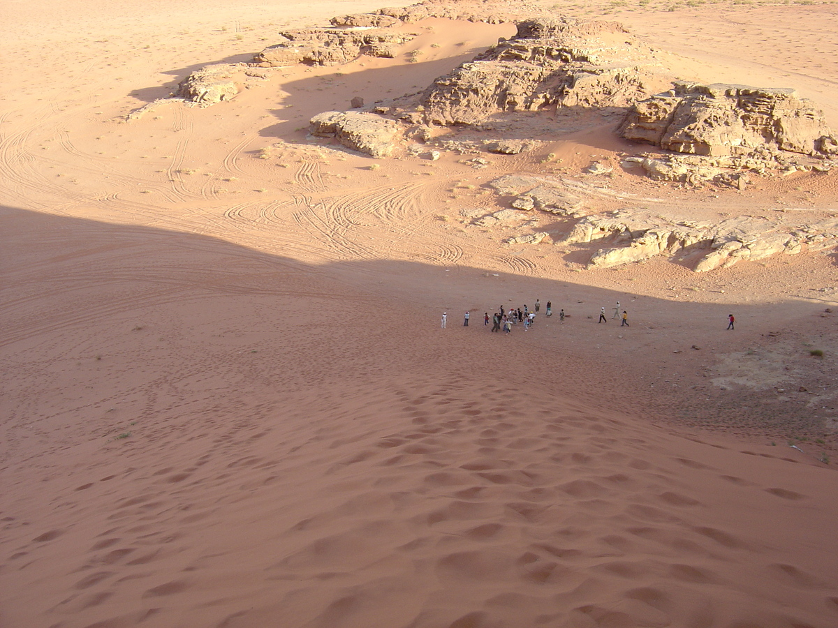 รูปถ่าย จอร์แดน(Jordan) ทะเลทรายวาดีรัม(Wadi Rum Desert) 2004-10 97