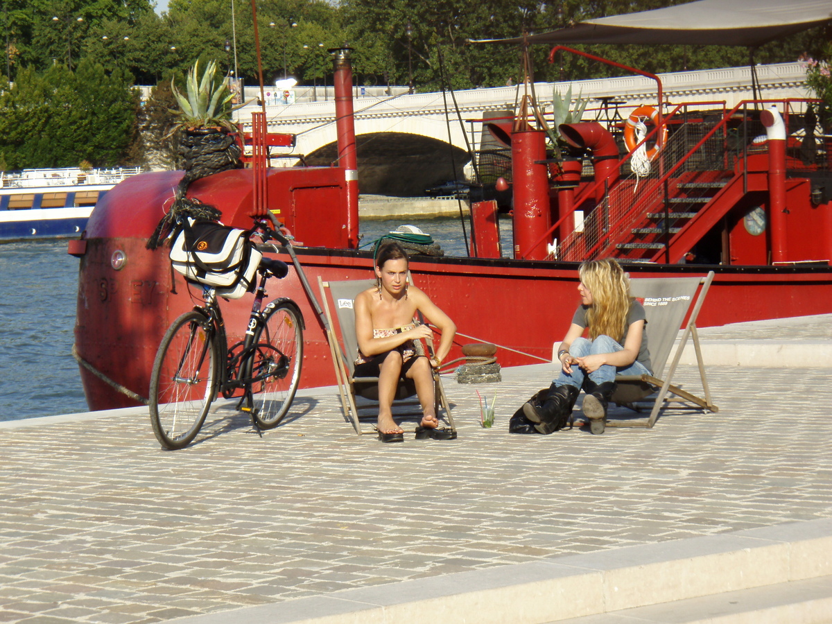 รูปถ่าย ฝรั่งเศส(France) ปารีส(Paris) ปารีสพลาจ แบร์ซี(Paris Plage Bercy) 2007-08 1
