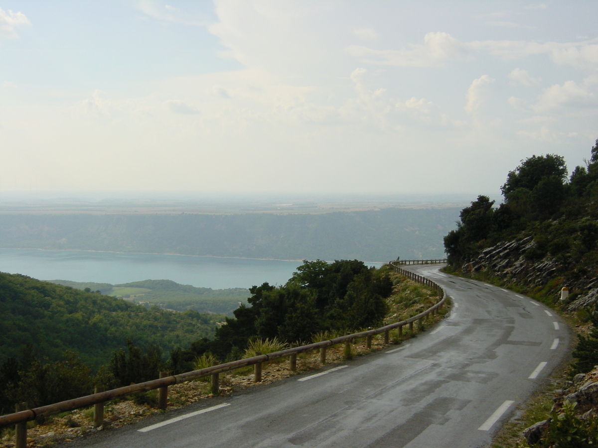 รูปถ่าย ฝรั่งเศส(France) หุบผาชันแวร์ดง(Gorges du Verdon) 2002-09 19