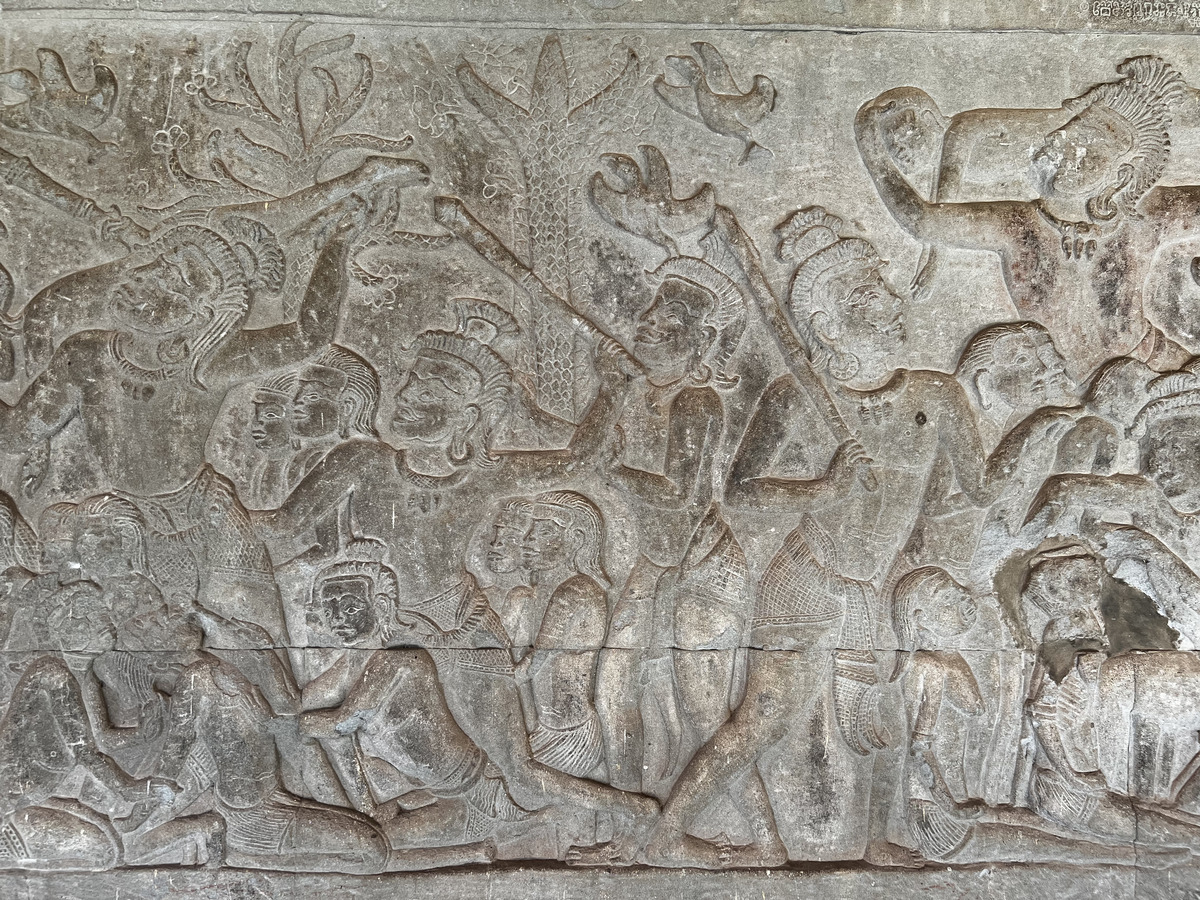 รูปถ่าย กัมพูชา(Cambodia) เสียมราฐ(Siem Reap) นครวัด(Angkor Wat) 2023-01 20