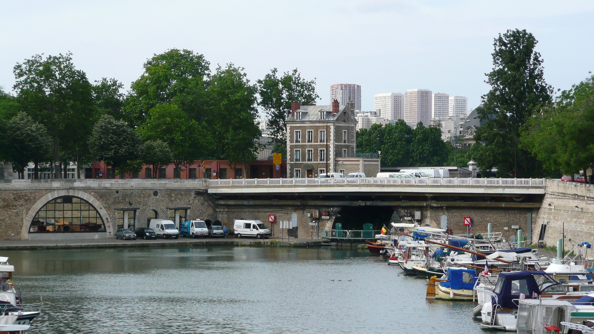 รูปถ่าย ฝรั่งเศส(France) ปารีส(Paris) ท่าเรือบัสตีย์(Bastille Harbour) 2007-06 48