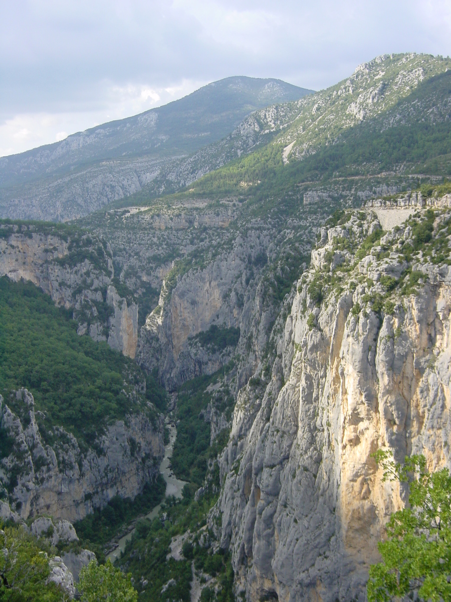 รูปถ่าย ฝรั่งเศส(France) หุบผาชันแวร์ดง(Gorges du Verdon) 2002-09 10