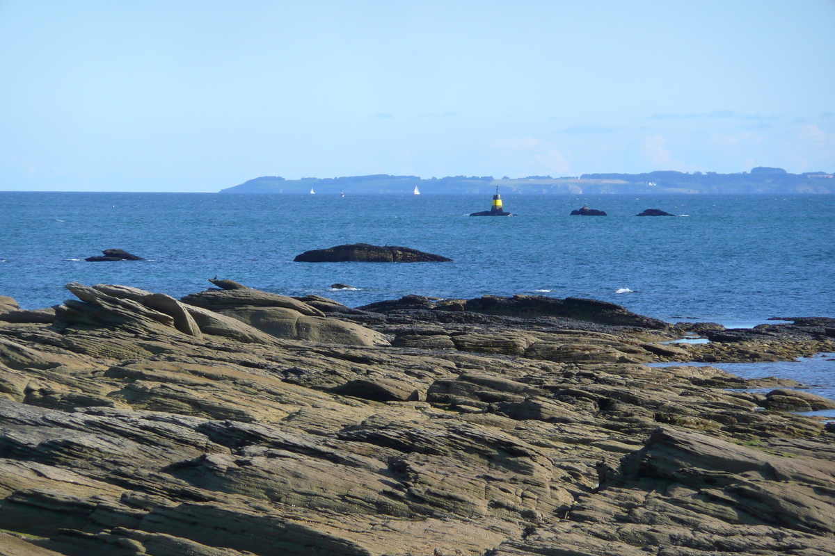รูปถ่าย ฝรั่งเศส(France) คาบสมุทรกีเบอรง(Quiberon peninsula) แหลมกงแกล(Pointe du Conguel) 2008-07 40