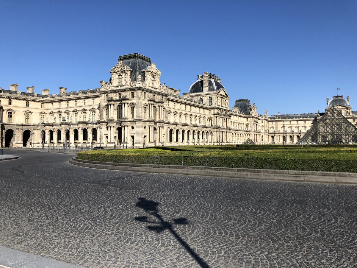 รูปถ่าย ฝรั่งเศส(France) ปารีสช่วงล็อกดาวน์(Paris lockdown) 2020-04 198