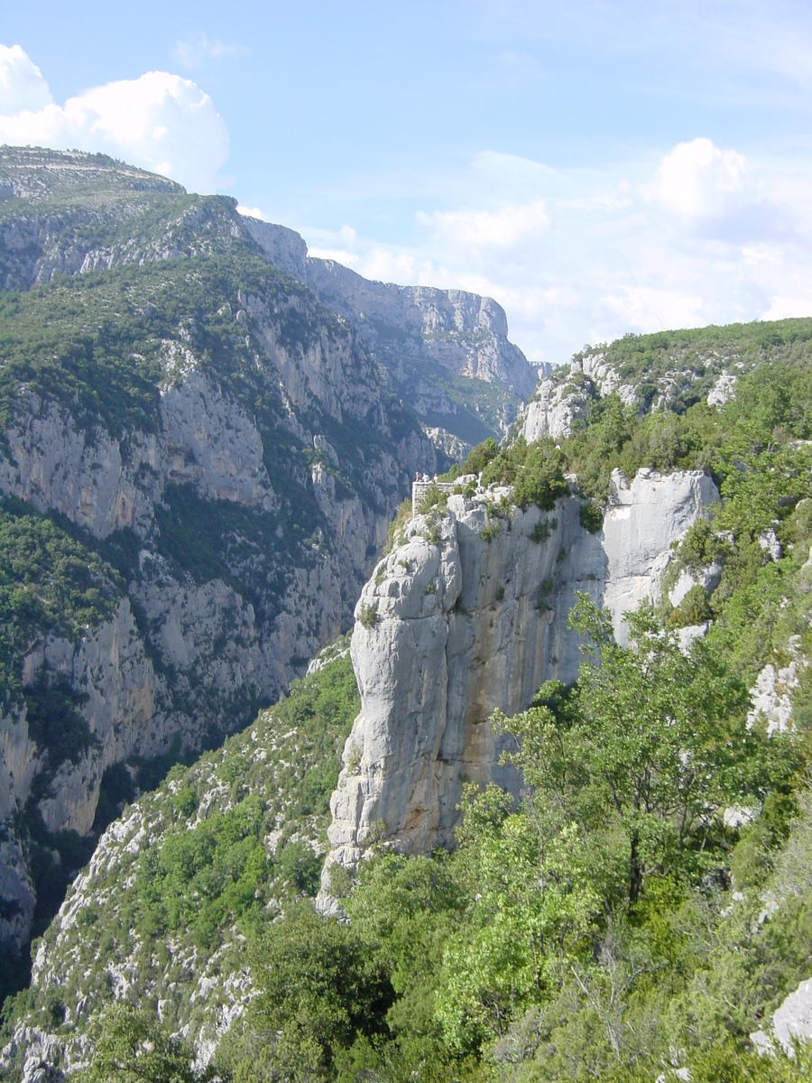 รูปถ่าย ฝรั่งเศส(France) หุบผาชันแวร์ดง(Gorges du Verdon) 2002-09 38