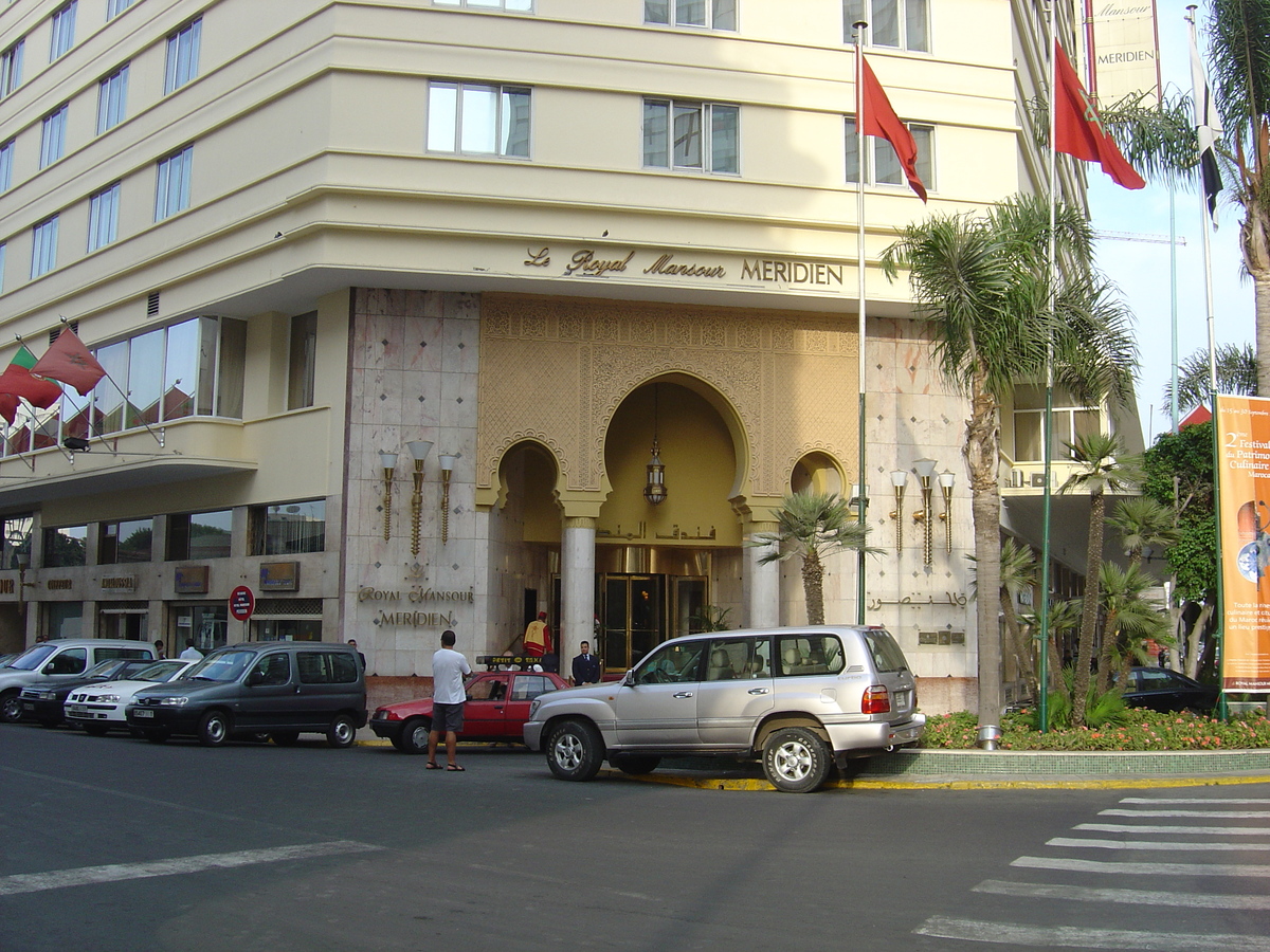 รูปถ่าย โมร็อกโก(Morocco) คาซาบลังกา(Casablanca) โรงแรมรอยัลมันซูร์ เมอริเดียน(Royal Mansour Meridien) 2004-09 20