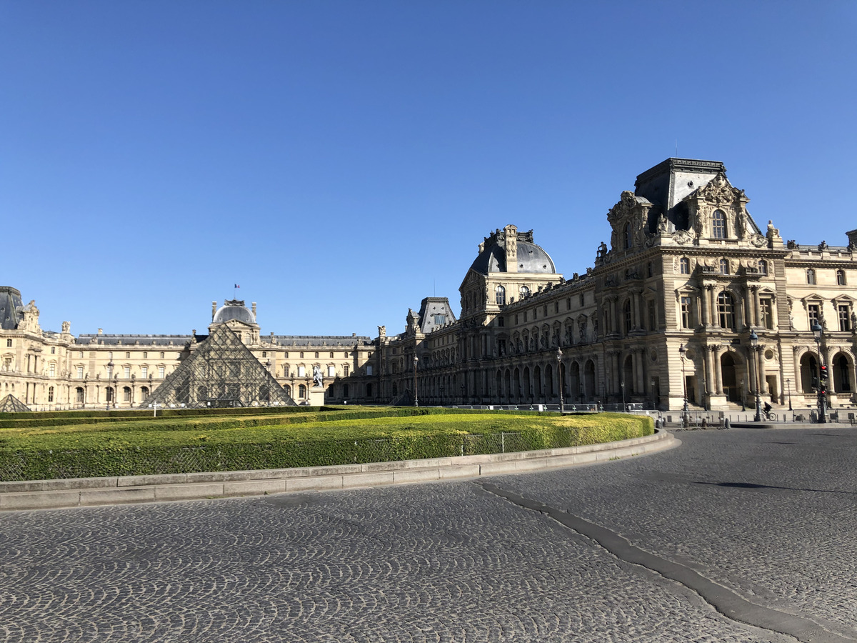 รูปถ่าย ฝรั่งเศส(France) ปารีสช่วงล็อกดาวน์(Paris lockdown) 2020-04 232