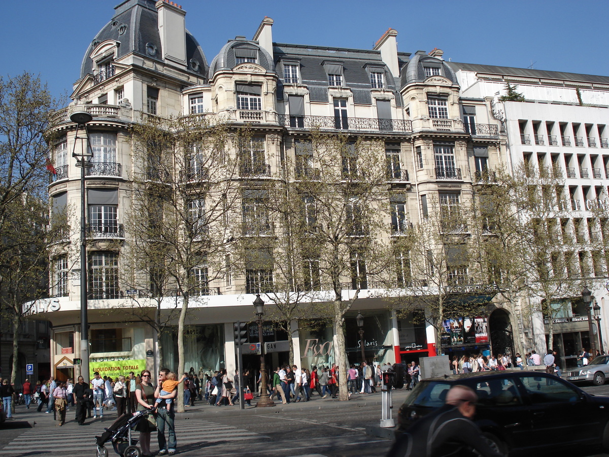 รูปถ่าย ฝรั่งเศส(France) ปารีส(Paris) ช็องเซลีเซ(Champs Elysees) 2006-04 8