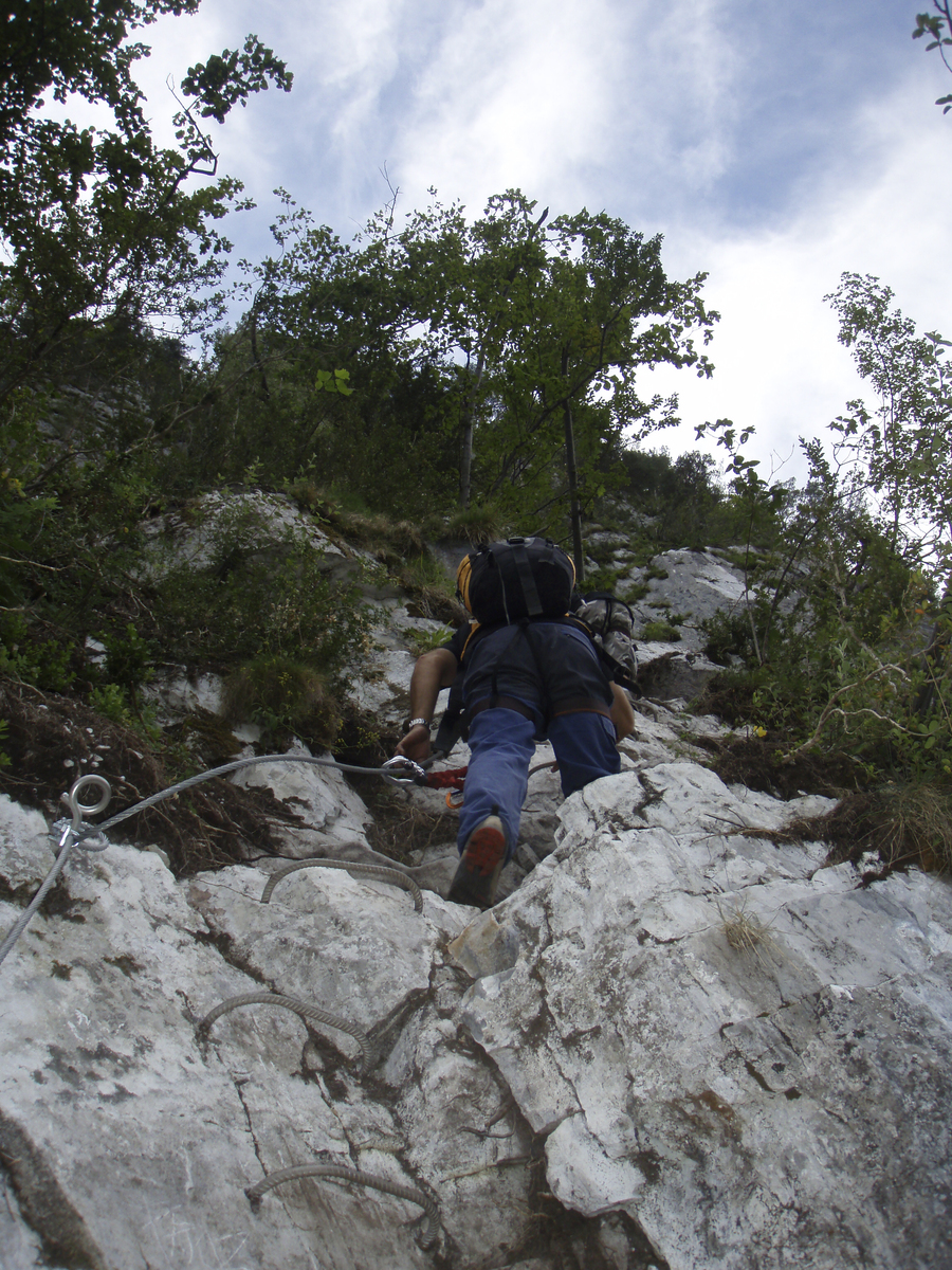 รูปถ่าย ฝรั่งเศส(France) วิคเดสโซ(Vicdessos) เส้นทางปีนผาเวียแฟร์ราตาด้านเหนือ(Via Ferrata North) 2007-08 76