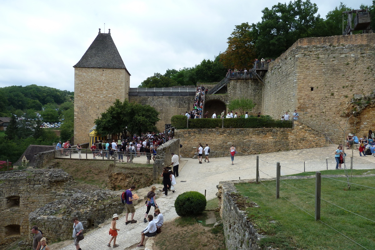 รูปถ่าย ฝรั่งเศส(France) ปราสาทกัสแตลโน(Castelnaud castle) 2010-08 40