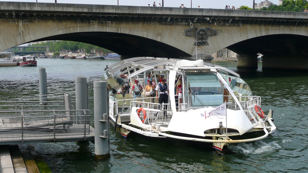 รูปถ่าย ฝรั่งเศส(France) ปารีส(Paris) ล่องเรือชมเมือง(Batobus Trip) 2007-06 16