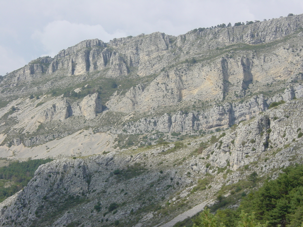 รูปถ่าย ฝรั่งเศส(France) หุบผาชันแวร์ดง(Gorges du Verdon) 2002-09 1