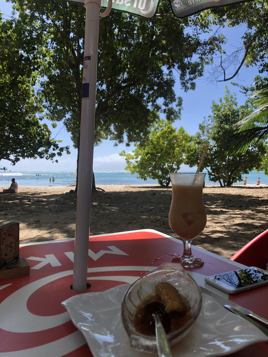 รูปถ่าย กวาเดอลูป(Guadeloupe) หาดปตีอาฟวร์(Petit Havre Beach) 2021-02 18