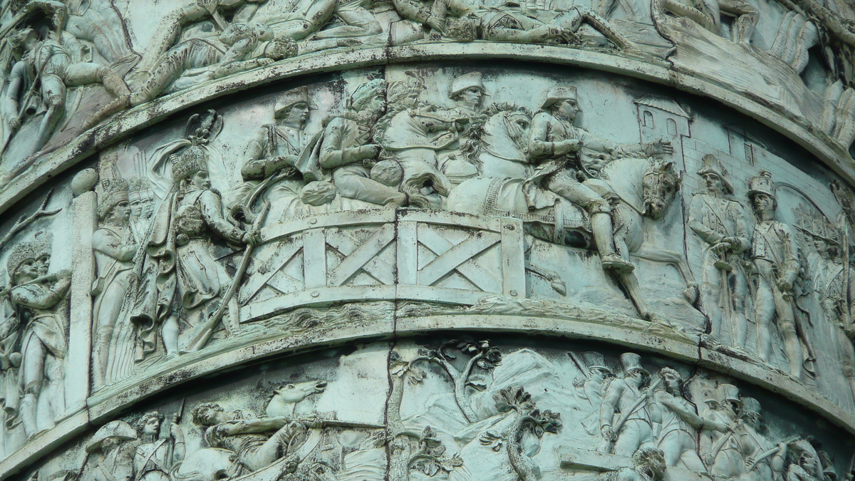 รูปถ่าย ฝรั่งเศส(France) ปารีส(Paris) จัตุรัสว็องโดม(Place Vendome) เสาว็องโดม(Colonne de Vendome) 2007-07 29