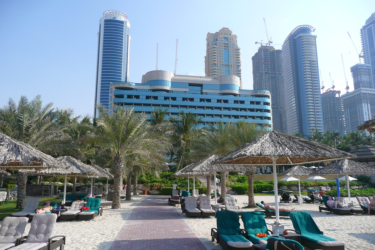 รูปถ่าย สหรัฐอาหรับเอมิเรตส์(United Arab Emirates) ดูไบ(Dubai) โรงแรมเลอเมอริเดียน มินาเซยาฮี(Le Meridien Mina Seyahi Hotel) 2008-11 27