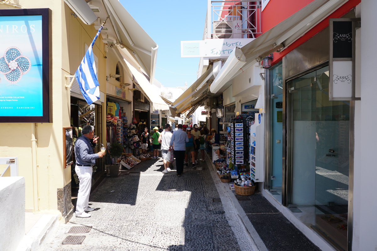 รูปถ่าย กรีก(Greece) ซานโตรินี(Santorini) ฟีรา(Fira) 2016-07 16