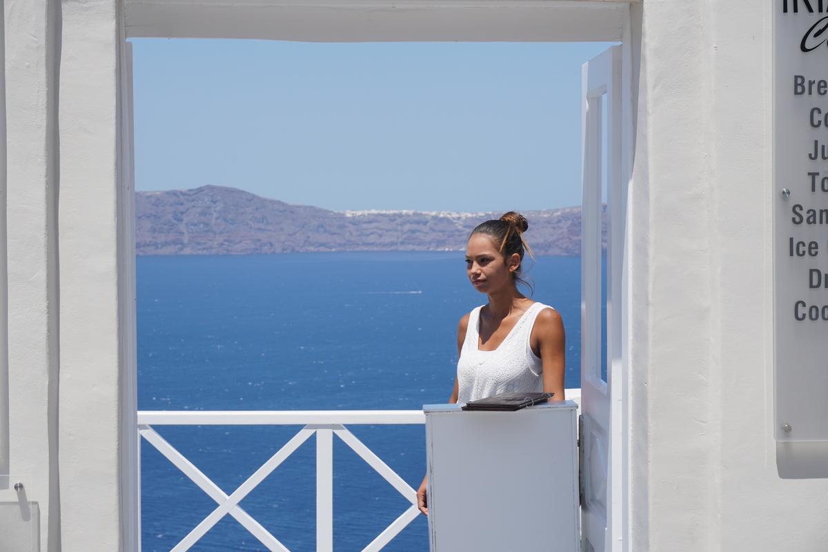 รูปถ่าย กรีก(Greece) ซานโตรินี(Santorini) ฟีรา(Fira) 2016-07 30