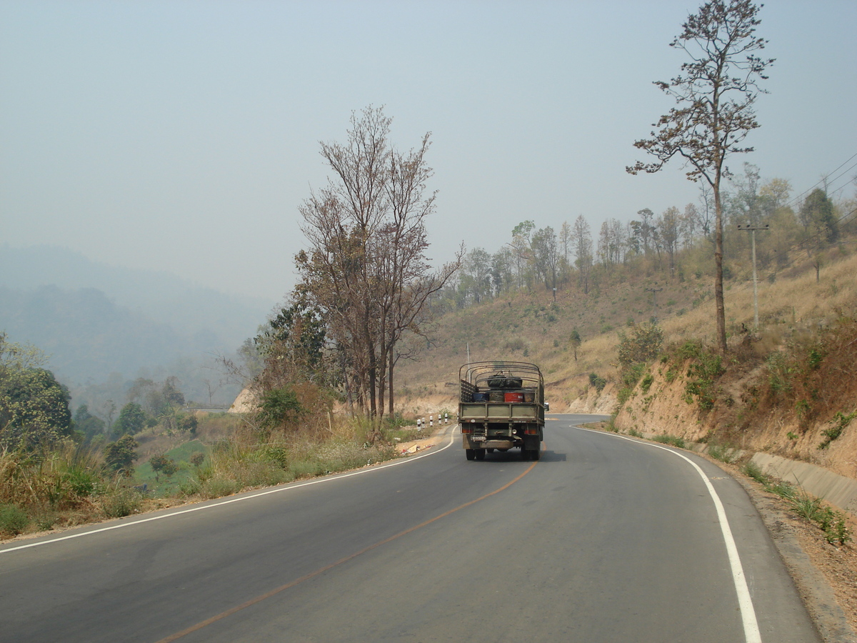 รูปถ่าย ไทย(Thailand) ถนนจากปางมะผ้าไปปาย(Pang Mapha to Pai road) 2007-02 18