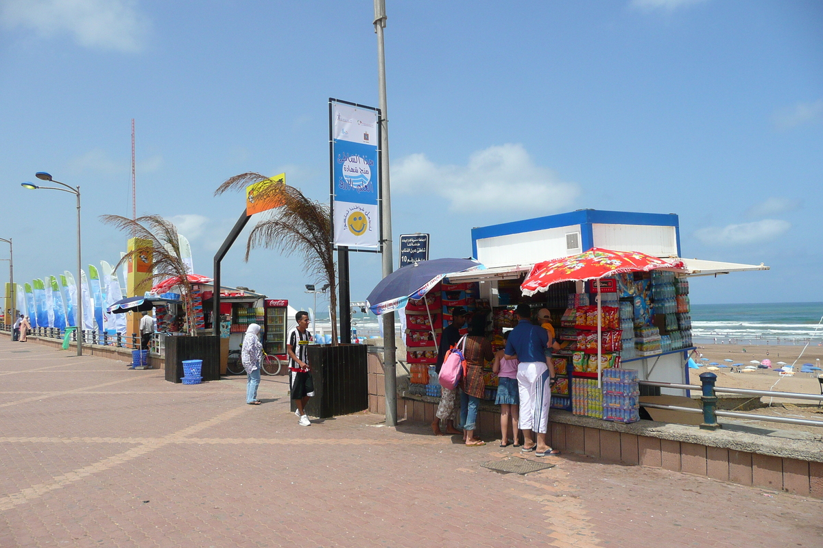รูปถ่าย โมร็อกโก(Morocco) คาซาบลังกา(Casablanca) ถนนเลียบทะเลคาซาบลังกา(Casablanca Corniche) 2008-07 1