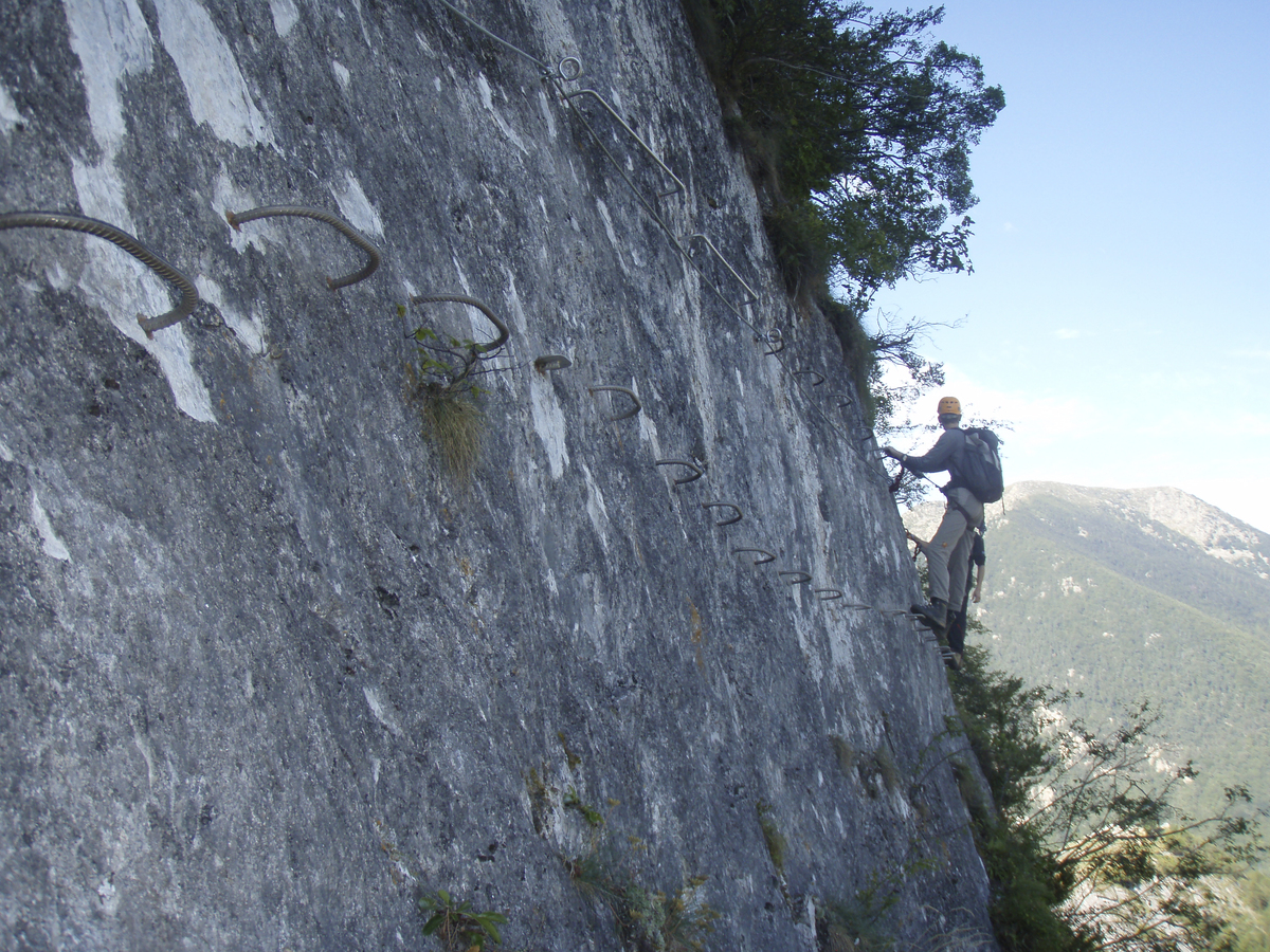 รูปถ่าย ฝรั่งเศส(France) วิคเดสโซ(Vicdessos) เส้นทางปีนผาเวียแฟร์ราตาด้านเหนือ(Via Ferrata North) 2007-08 6