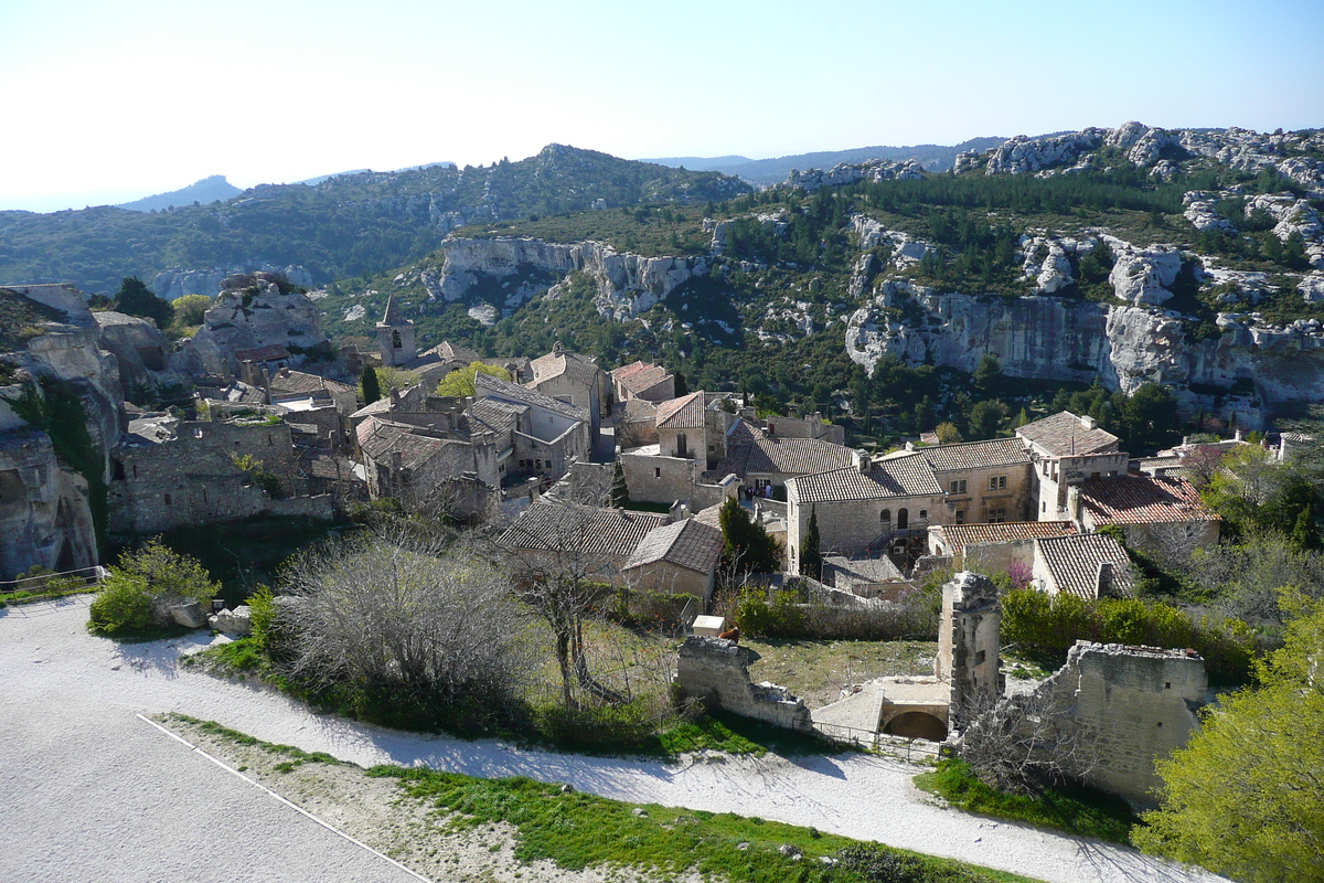 รูปถ่าย ฝรั่งเศส(France) เลส์โบเดอโพรว็องซ์(Baux de Provence) ปราสาทโบเดอโพรว็องส์(Baux de Provence Castle) 2008-04 40