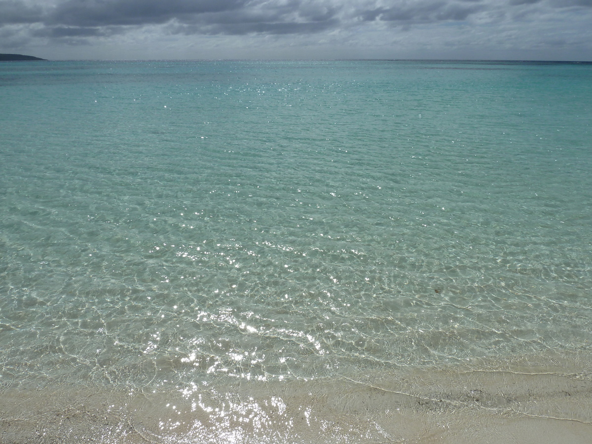 รูปถ่าย นิวแคลิโดเนีย(New Caledonia) เกาะลีฟู(Lifou) หาดลูเอ็งโกนี(Luengoni Beach) 2010-05 24