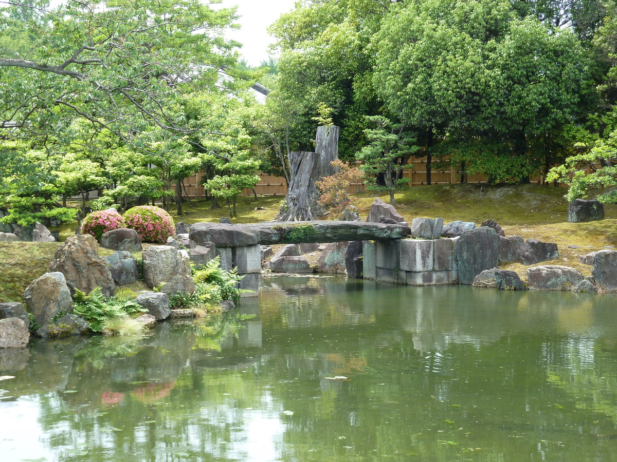 รูปถ่าย ญี่ปุ่น(Japan) เกียวโต(Kyoto) ปราสาทนิโจ(Nijo Castle) สวนนิโนมะรุ(Ninomaru Garden) 2010-06 3