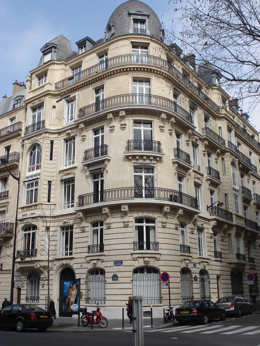 รูปถ่าย ฝรั่งเศส(France) ปารีส(Paris) บูเลอวาร์ด  มาเลแอร์บ(Boulevard Malesherbes) 2006-03 6