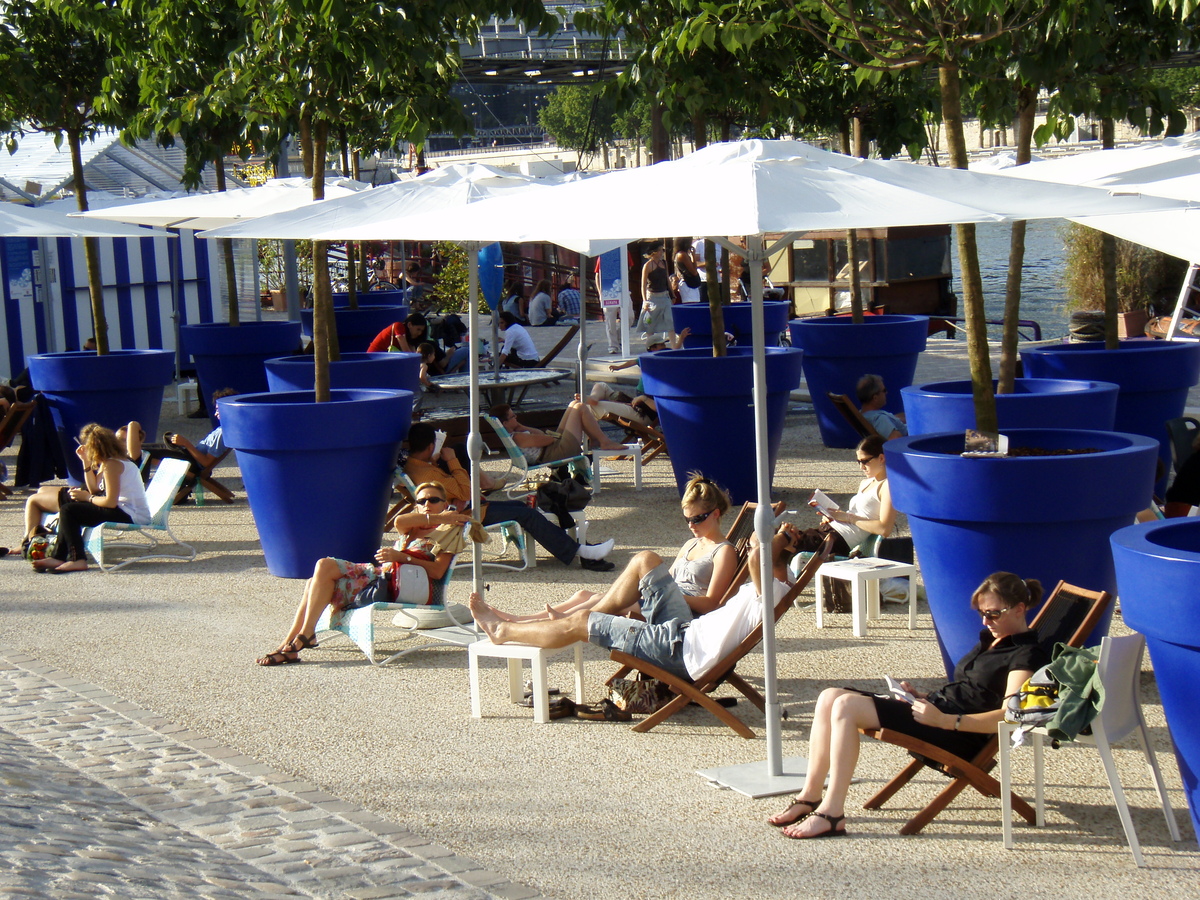 รูปถ่าย ฝรั่งเศส(France) ปารีส(Paris) ปารีสพลาจ แบร์ซี(Paris Plage Bercy) 2007-08 33