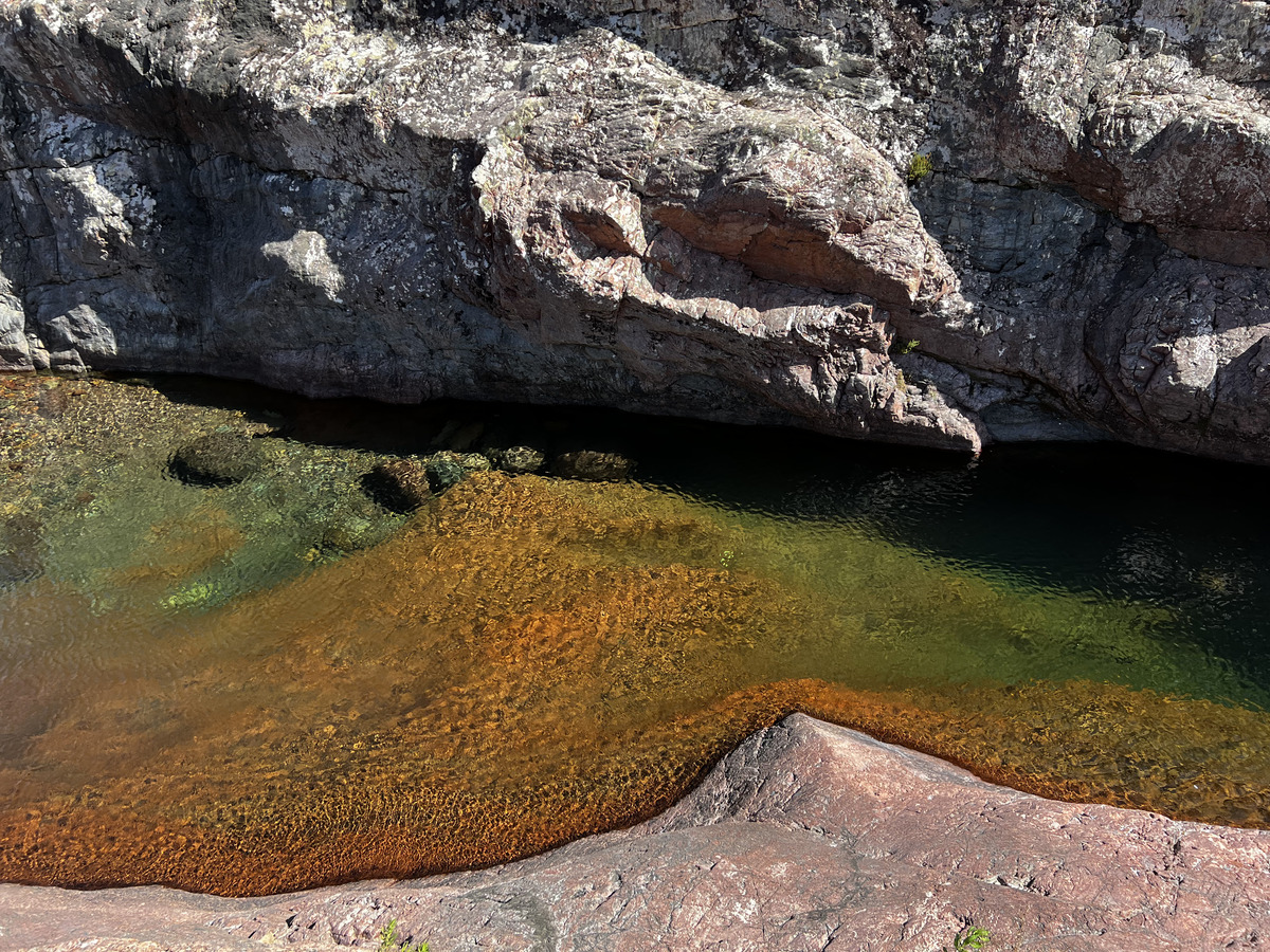 รูปถ่าย ฝรั่งเศส(France) คอร์สิคา(Corsica) แม่น้ำฟังโก(Fango river) 2022-06 29