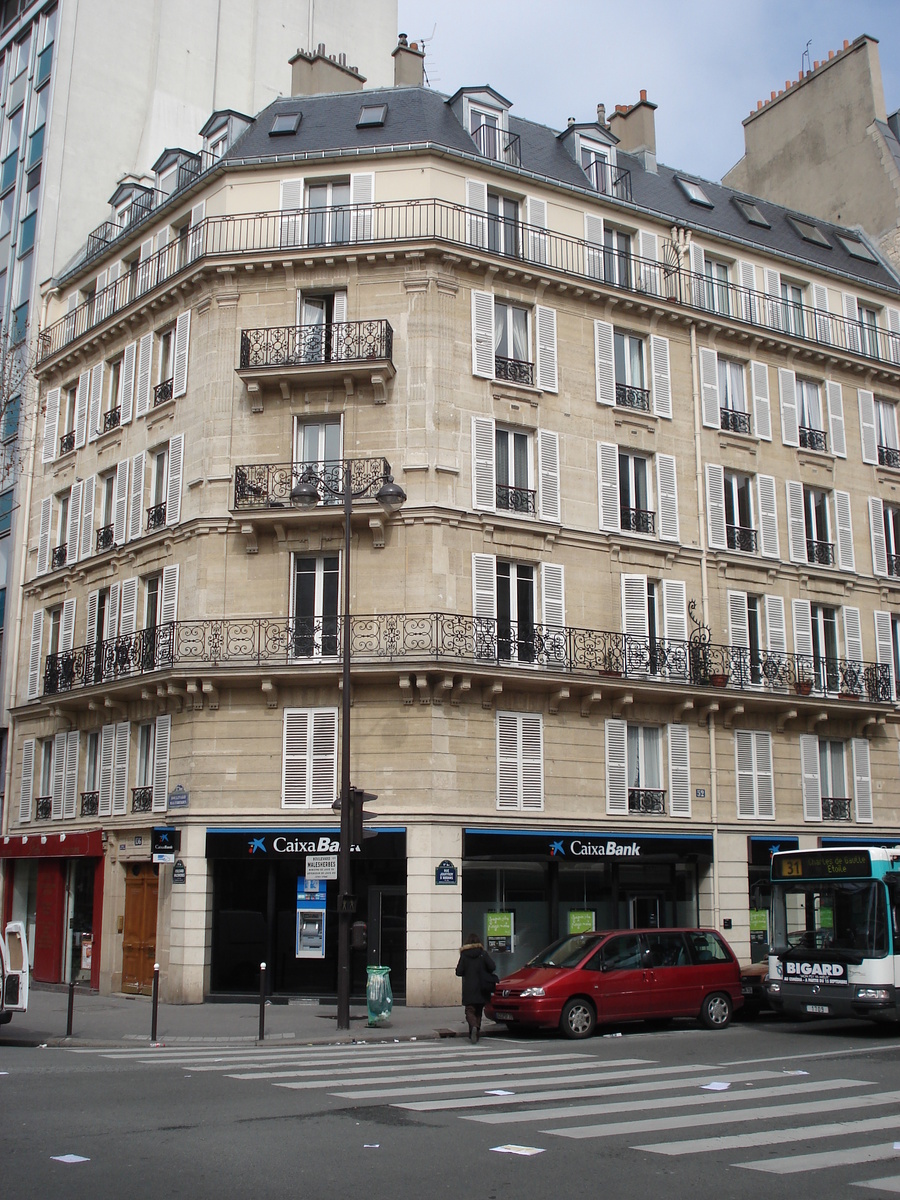 รูปถ่าย ฝรั่งเศส(France) ปารีส(Paris) บูเลอวาร์ด  มาเลแอร์บ(Boulevard Malesherbes) 2006-03 16