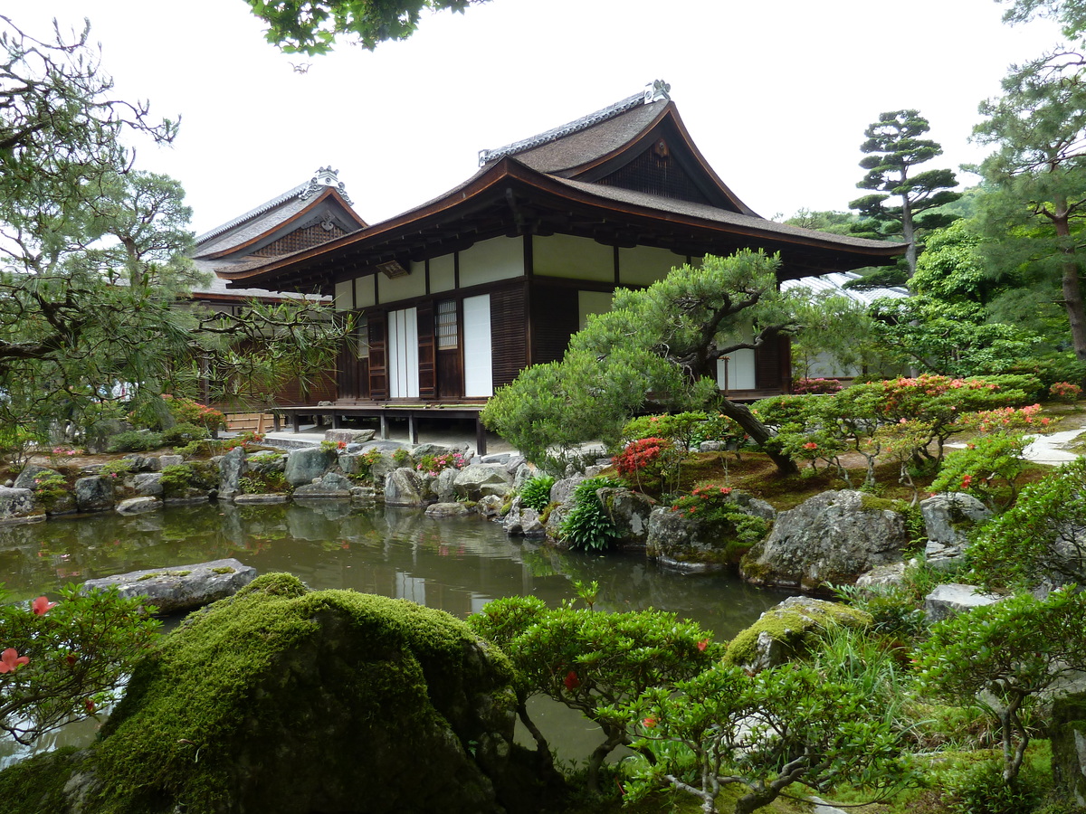 รูปถ่าย ญี่ปุ่น(Japan) เกียวโต(Kyoto) วัดกินกะกุจิ (ศาลาเงิน)(Ginkakuji Temple(Silver Pavilion)) 2010-06 43
