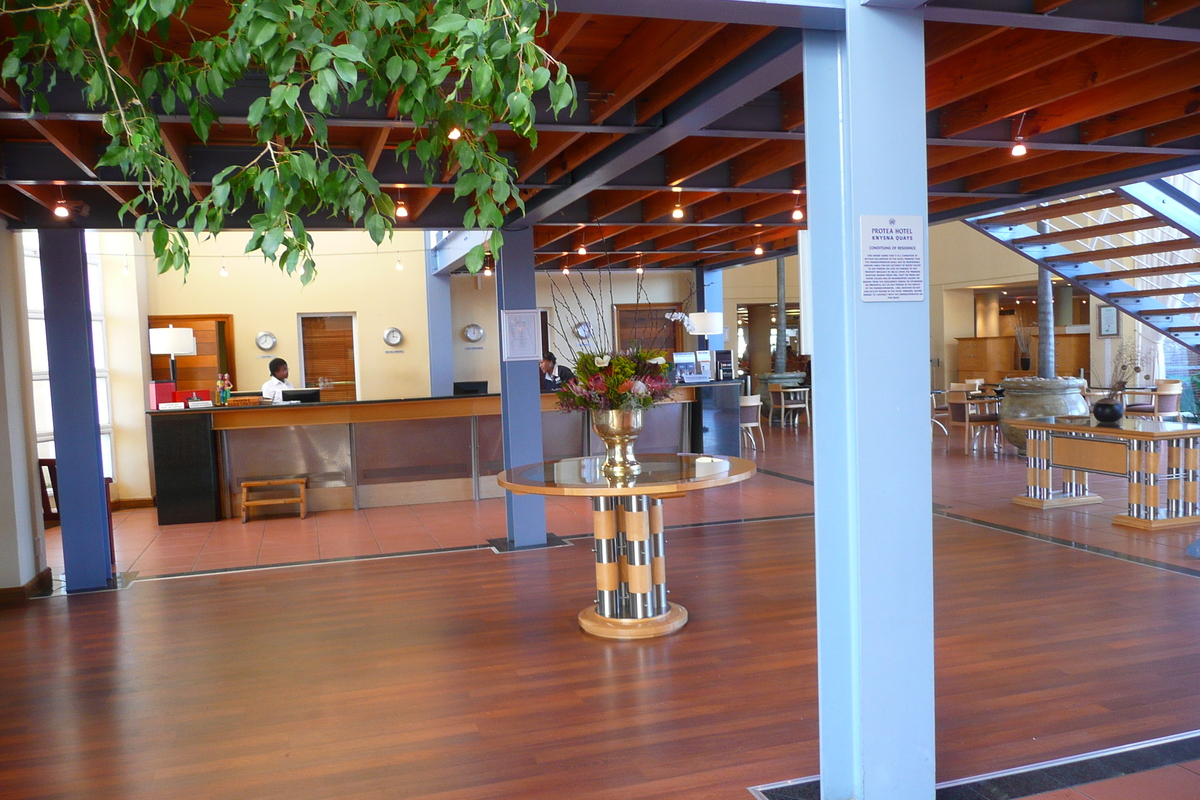 รูปถ่าย แอฟริกาใต้(South Africa) ไนส์นา(Knysna) โรงแรมโพรเทีย ไนส์นาคีส์(Knysna Quays Protea Hotel) 2008-09 16