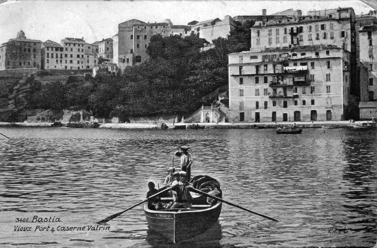 รูปถ่าย ฝรั่งเศส(France) คอร์สิคา(Corsica) โปสการ์ดเก่า(Old Postcards) บาสเทีย(Bastia) 1900-01 170