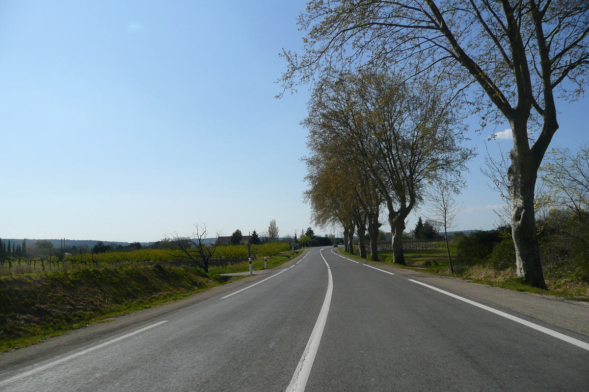 รูปถ่าย ฝรั่งเศส(France) โพรว็องส์(Provence) ถนนไปอาเลส(road to Ales) 2008-04 8