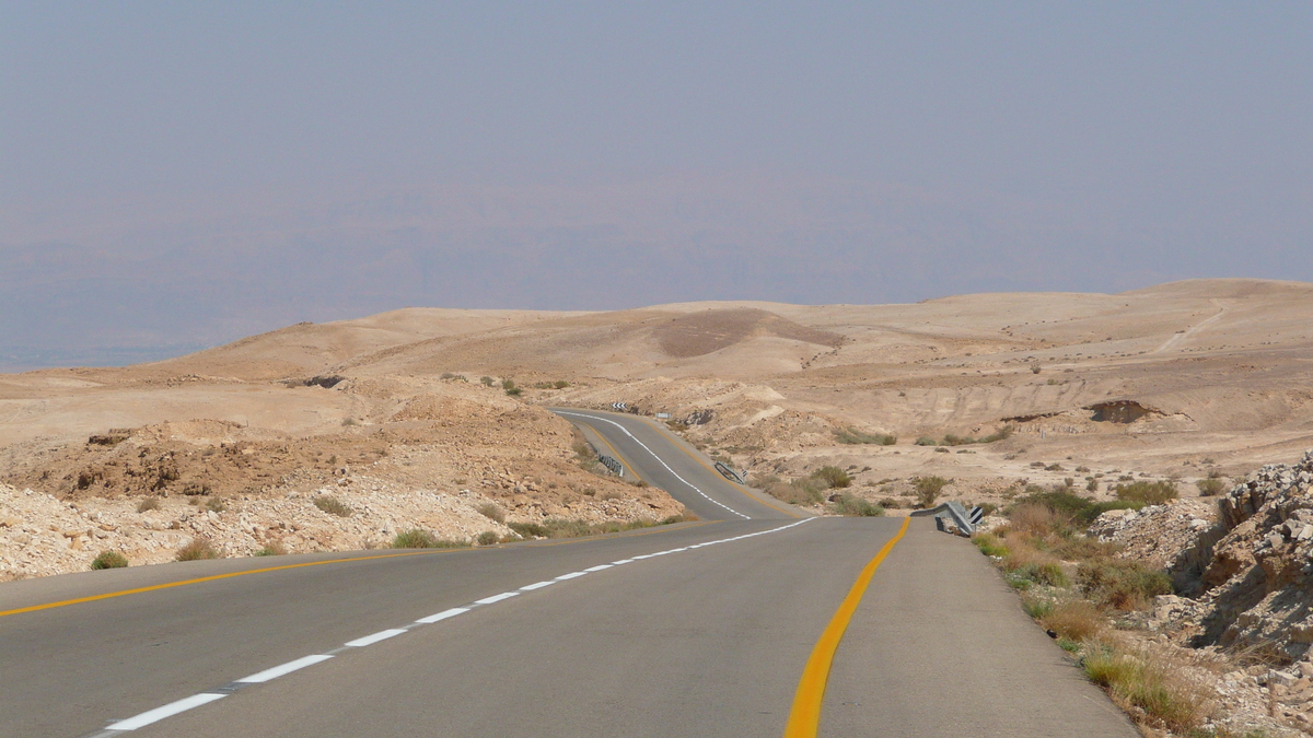 รูปถ่าย อิสราเอล(Israel) ถนนจากอาราดไปทะเลเดดซี(Arad to Dead Sea road) 2007-06 77