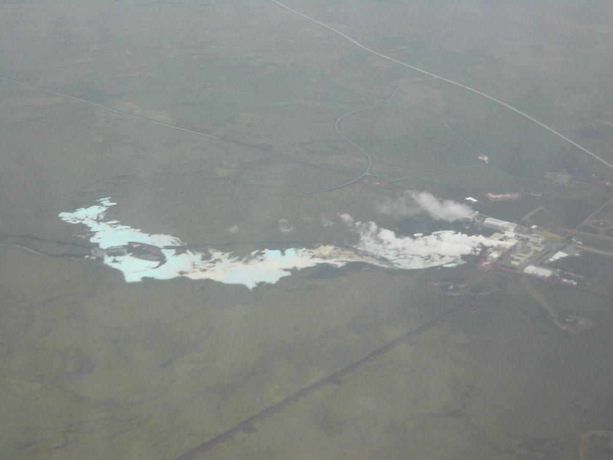 รูปถ่าย ไอซ์แลนด์(Iceland) บลูลากูน(Blue Lagoon) 2003-03 11