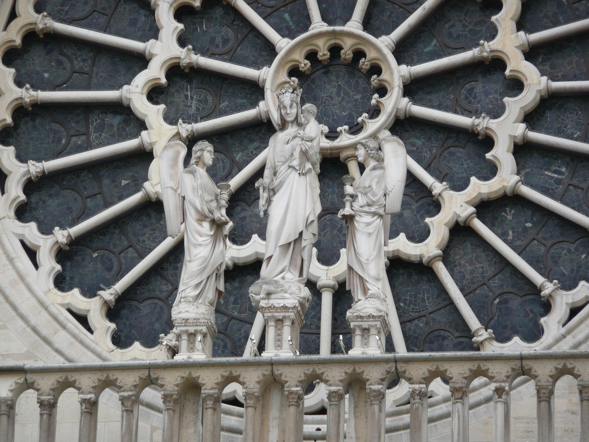รูปถ่าย ฝรั่งเศส(France) ปารีส(Paris) มหาวิหารน็อทร์-ดาม(Notre Dame) 2007-05 138
