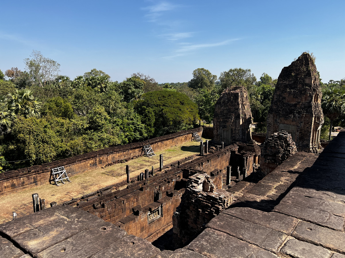 รูปถ่าย กัมพูชา(Cambodia) เสียมราฐ(Siem Reap) ปราสาทแปรรูป(Pre Rup) 2023-01 19