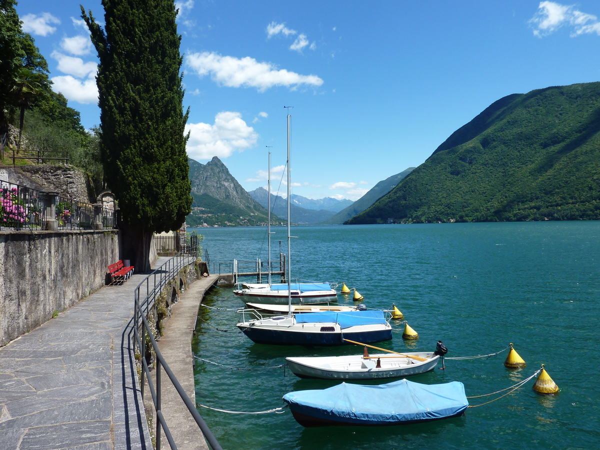 รูปถ่าย สวิสเซอร์แลนด์(Switzerland) กันเดรีย(Gandria) 2009-06 7
