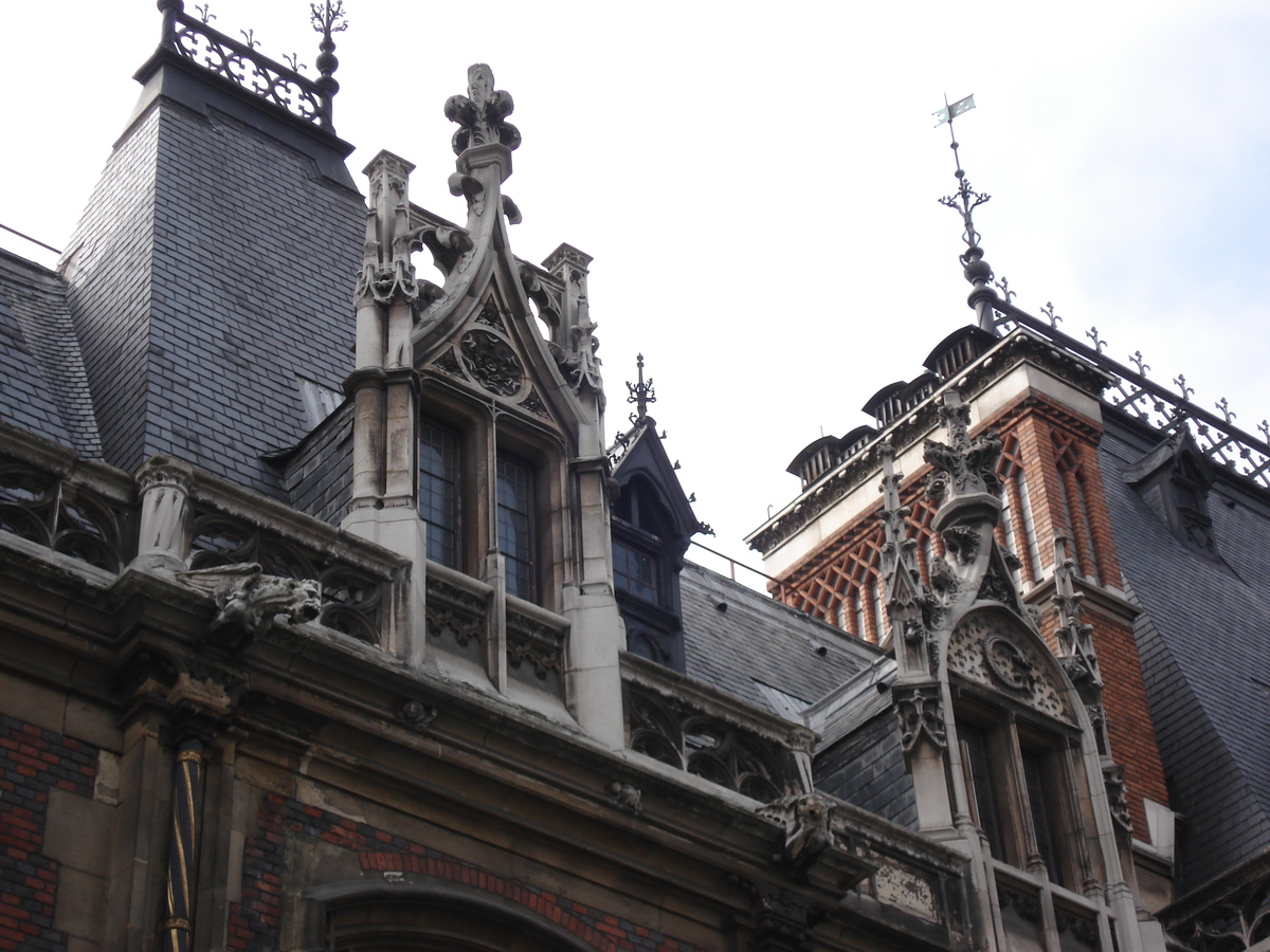 รูปถ่าย ฝรั่งเศส(France) ปารีส(Paris) คุ้มที่ 17 (17th Arrondissement) ปลาส  มาเลแอร์บ(Place Malesherbes) 2006-03 21