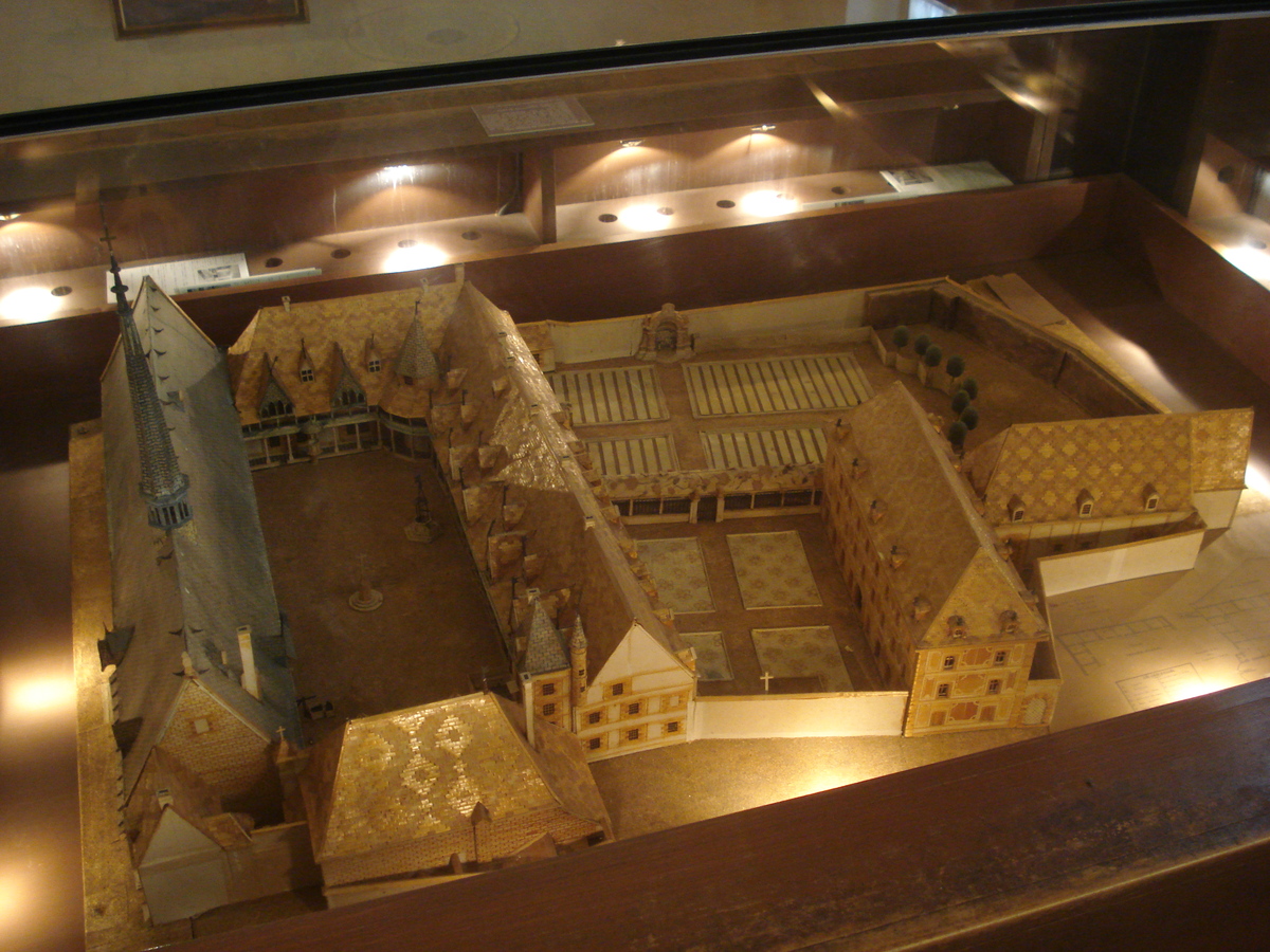 รูปถ่าย ฝรั่งเศส(France) โบนเนอ(Beaune) โรงพยาบาลเก่าโบน (ออสปิสเดอโบน)(Hospices de Beaune) 2007-01 77